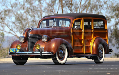 サンスター　1939 シボレー　ウッディステーションワゴン　マスターデラックス 1939 Chevrolet Master Deluxe Station Wagon | Gooding Christie's